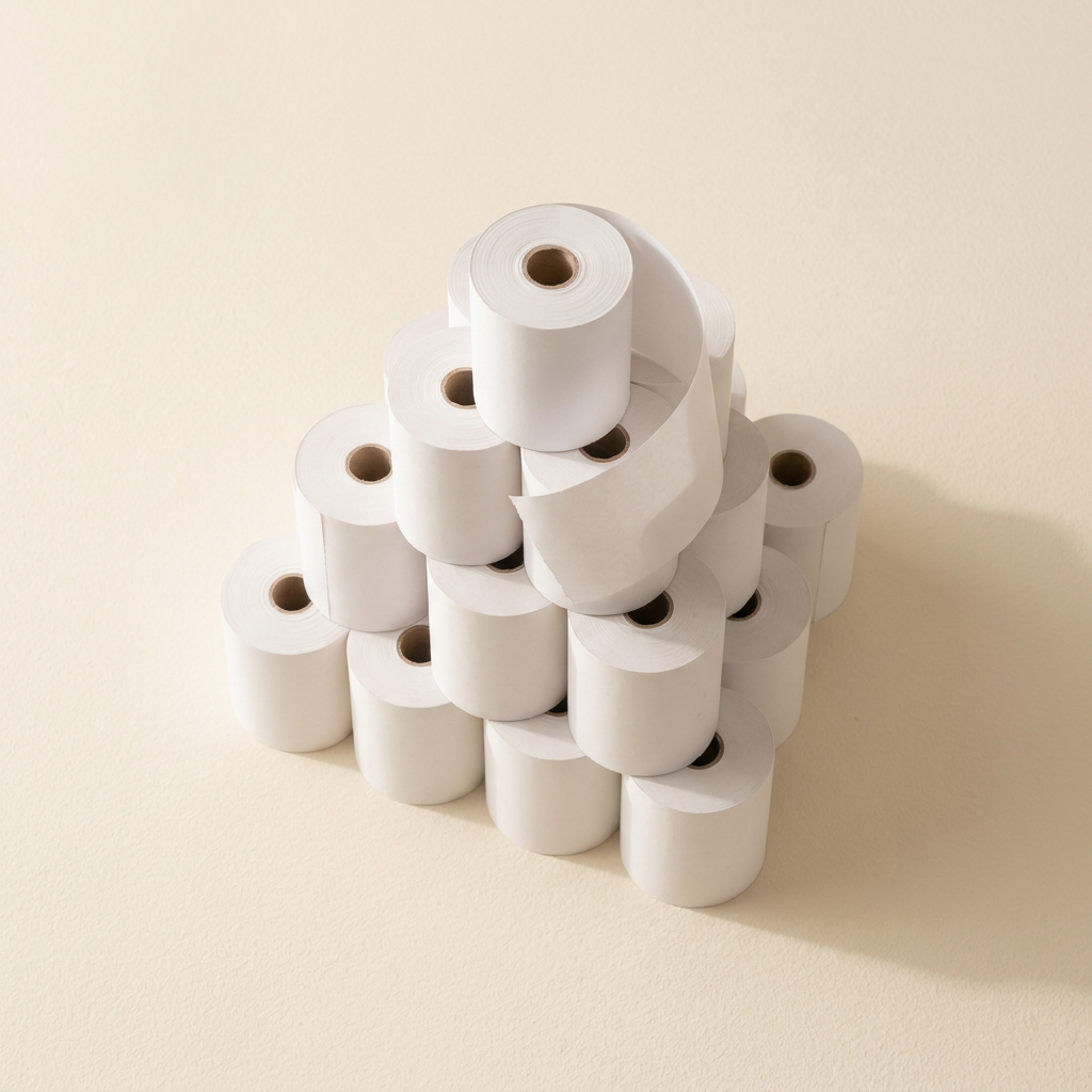 POKKO Papel Adhesivo Blanco — Recambio