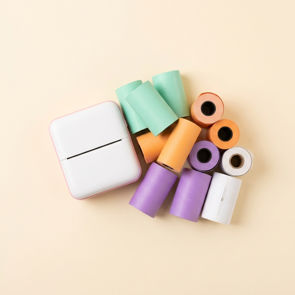 POKKO Papel Adhesivo de Color — Set XL + Stickers